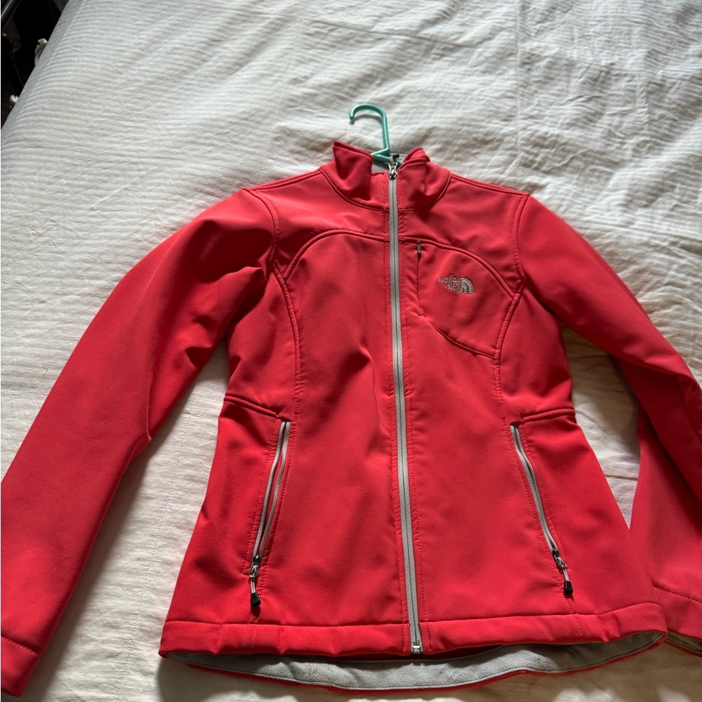 The North Face jacket Coral